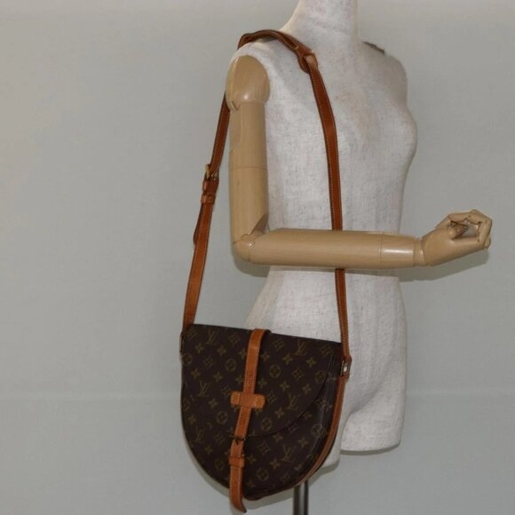 LOUIS VUITTON Monogram Chantilly GM Shoulder Bag M51232 LV Auth 141418 - Picture 1 of 16